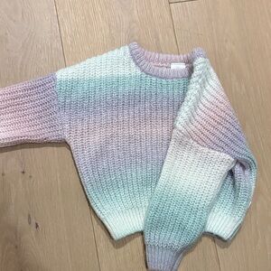 Little Sleepies 18-24 ombré sweater